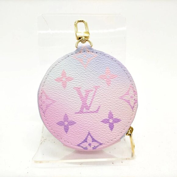 Louis Vuitton LV Coin Case On The Go Spring Sunset Pink Monogram 499-042425 - Picture 2 of 9